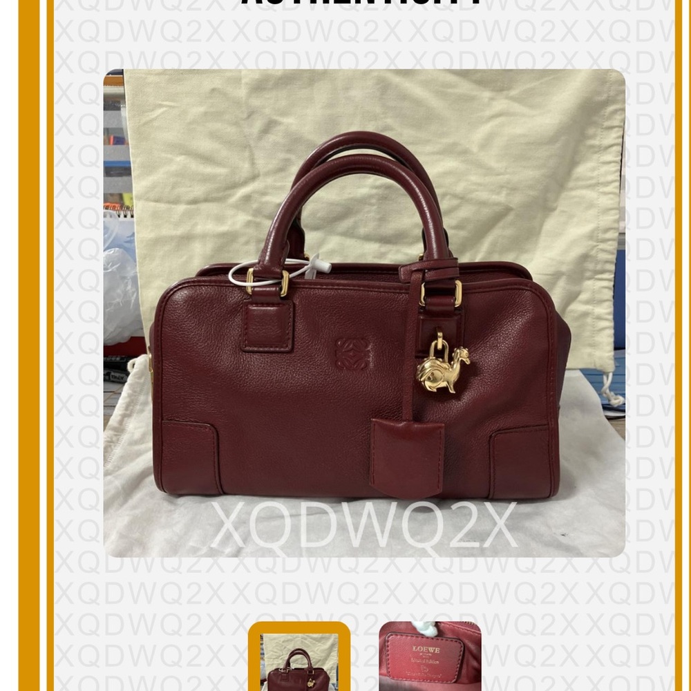 Loewe Burgundy bag *limited edition year of the dragon* - Picture 7 of 7